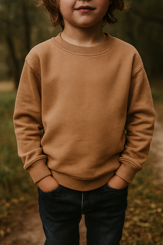 Sweat  Marron enfant