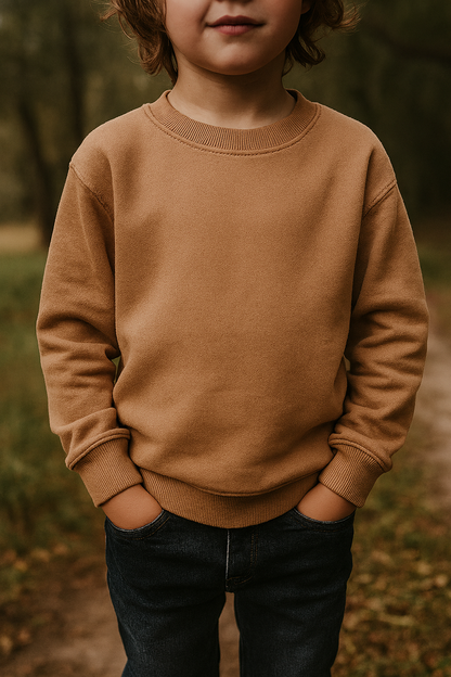 Sweat  Marron enfant