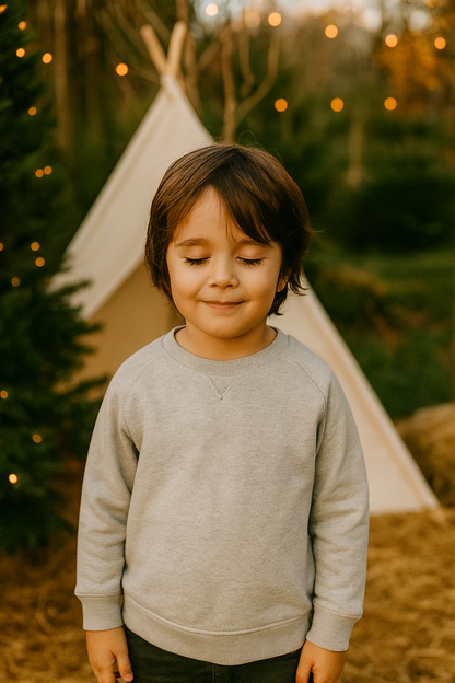Sweat Gris clair enfant