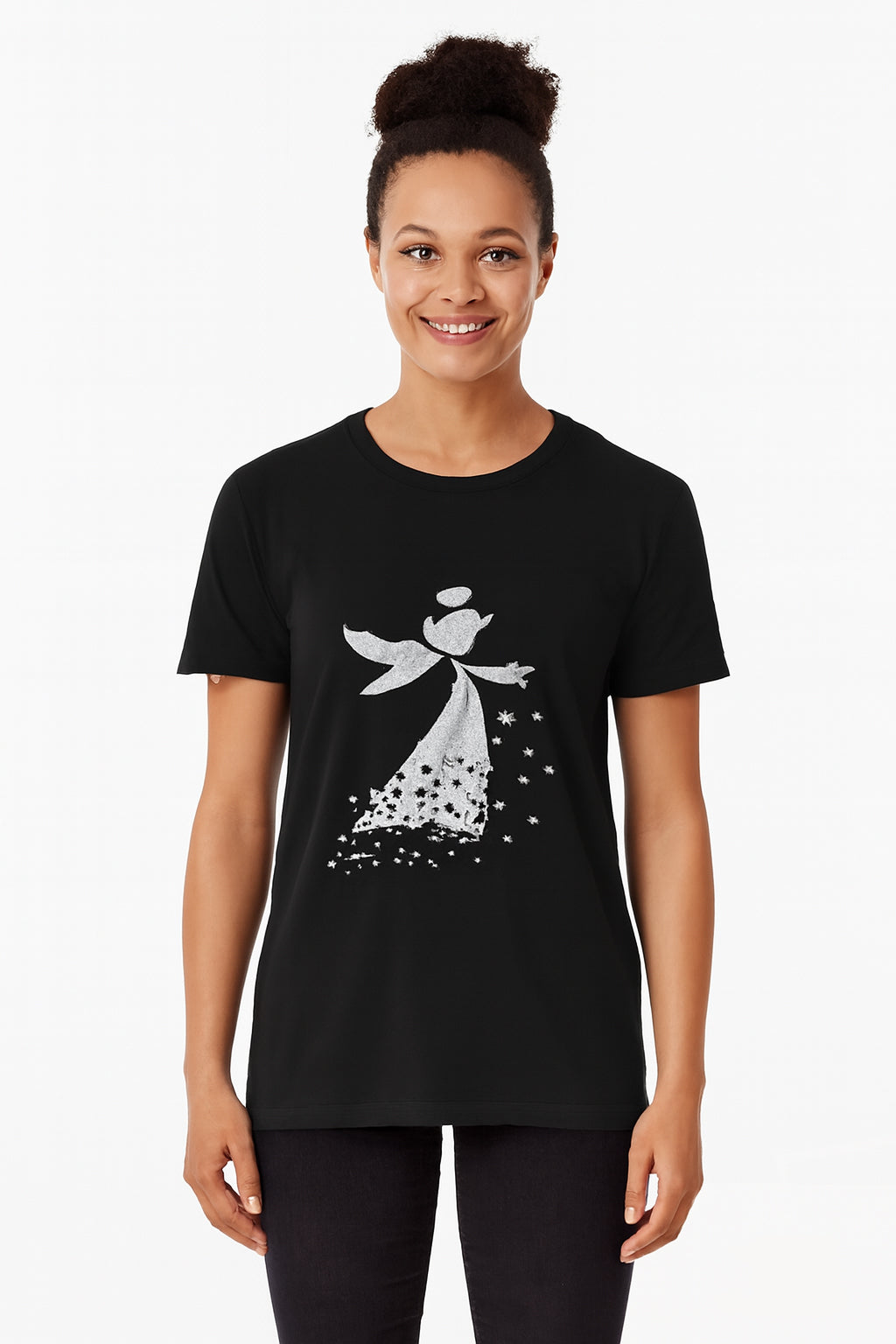 T-shirt Noir femme
