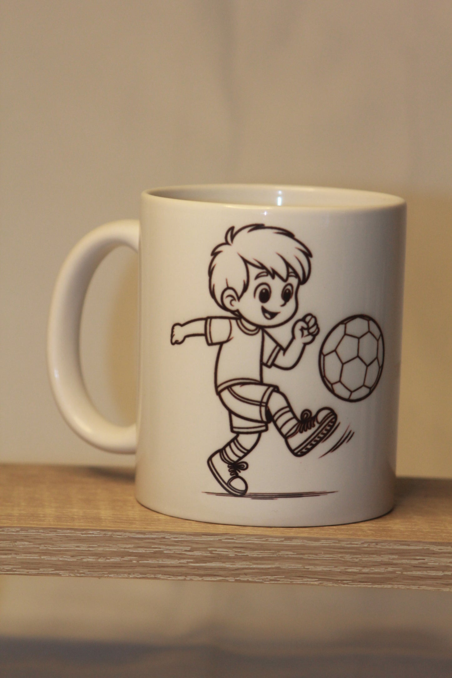 Mug image de foot