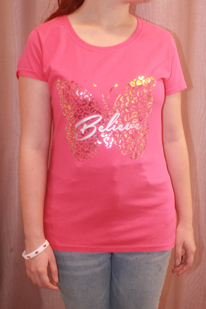 T-shirt Rose Ados
